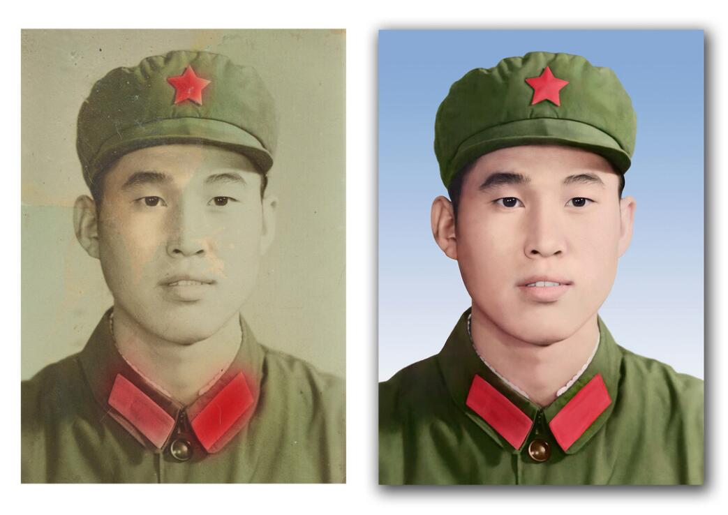 翁牛特破损照片修复-18